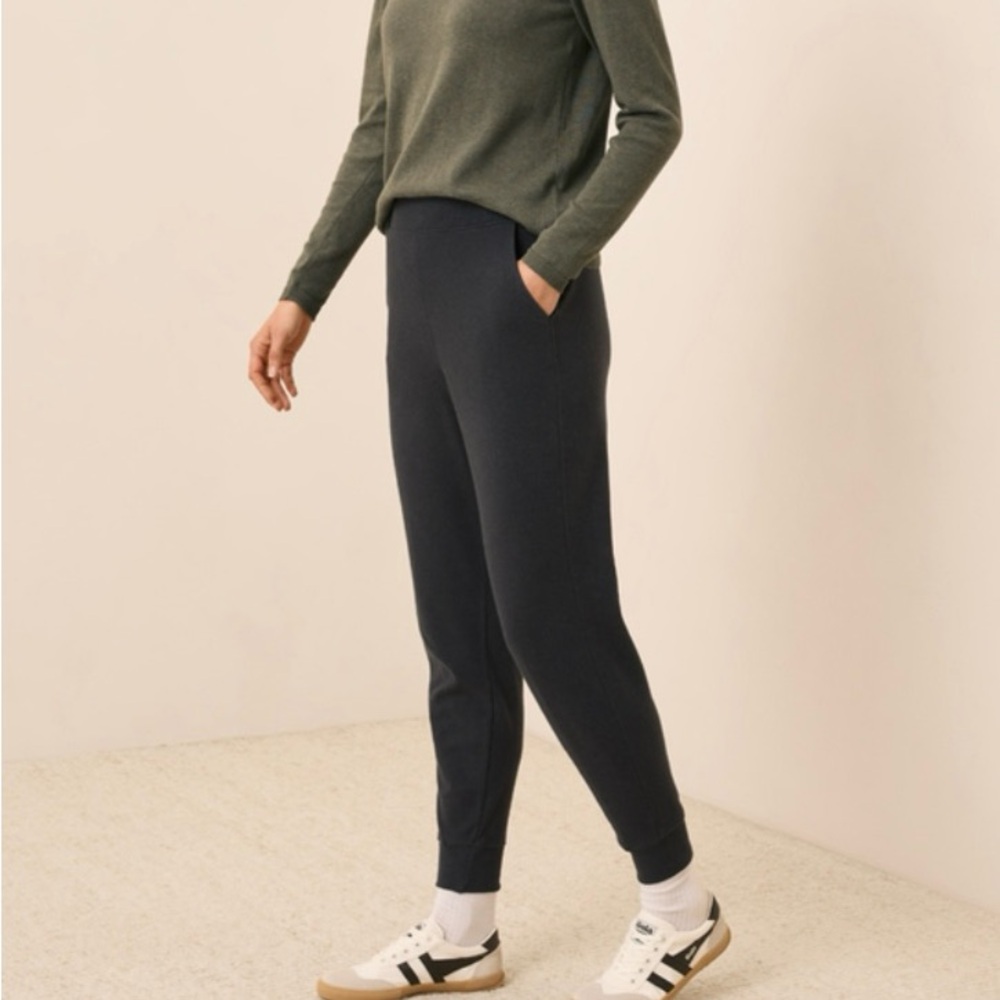 Pact Black Track Pants
